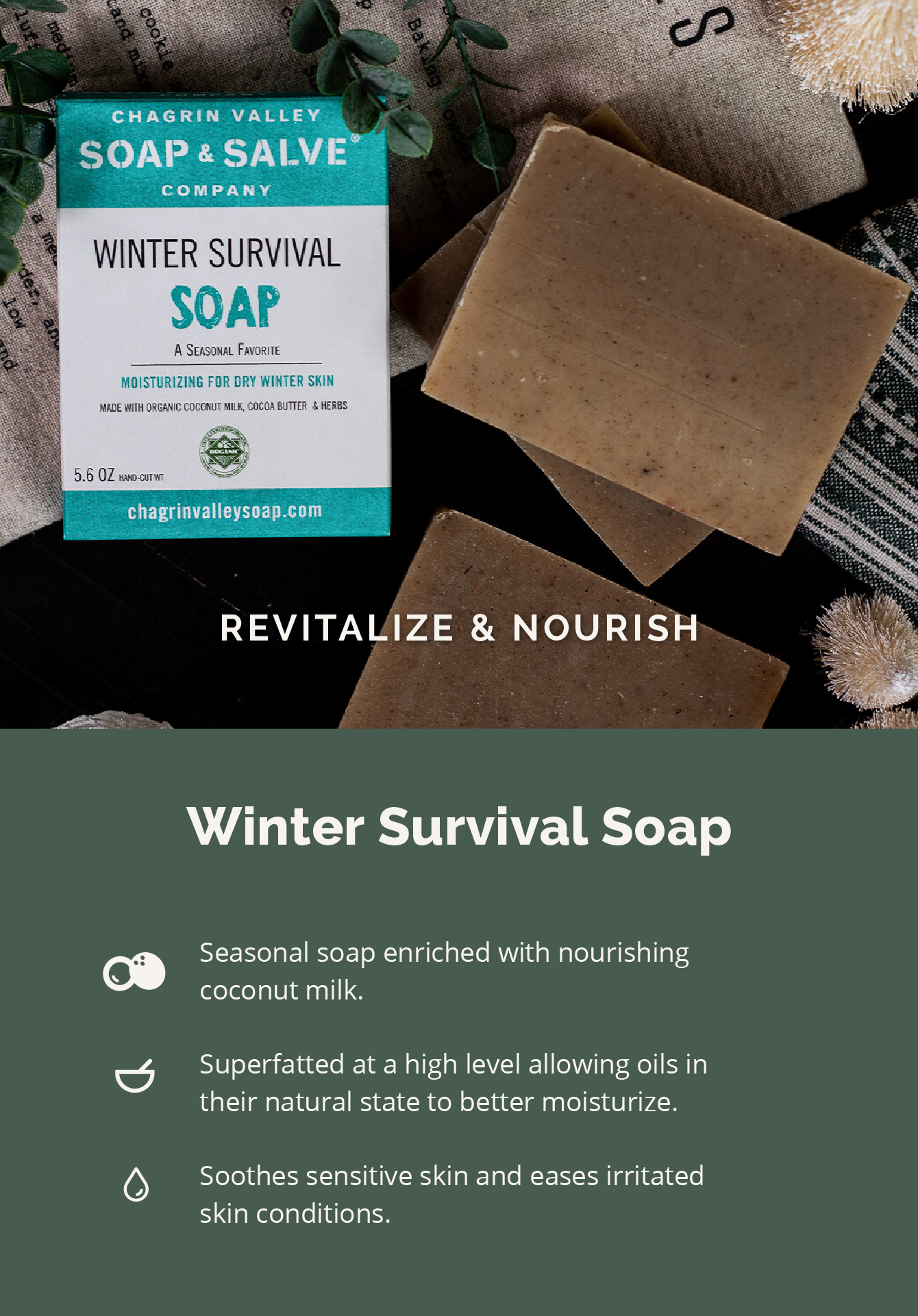 Shop Winter Survival Soap