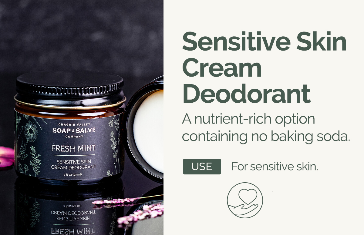 Sensitive Skin Cream Deodorant