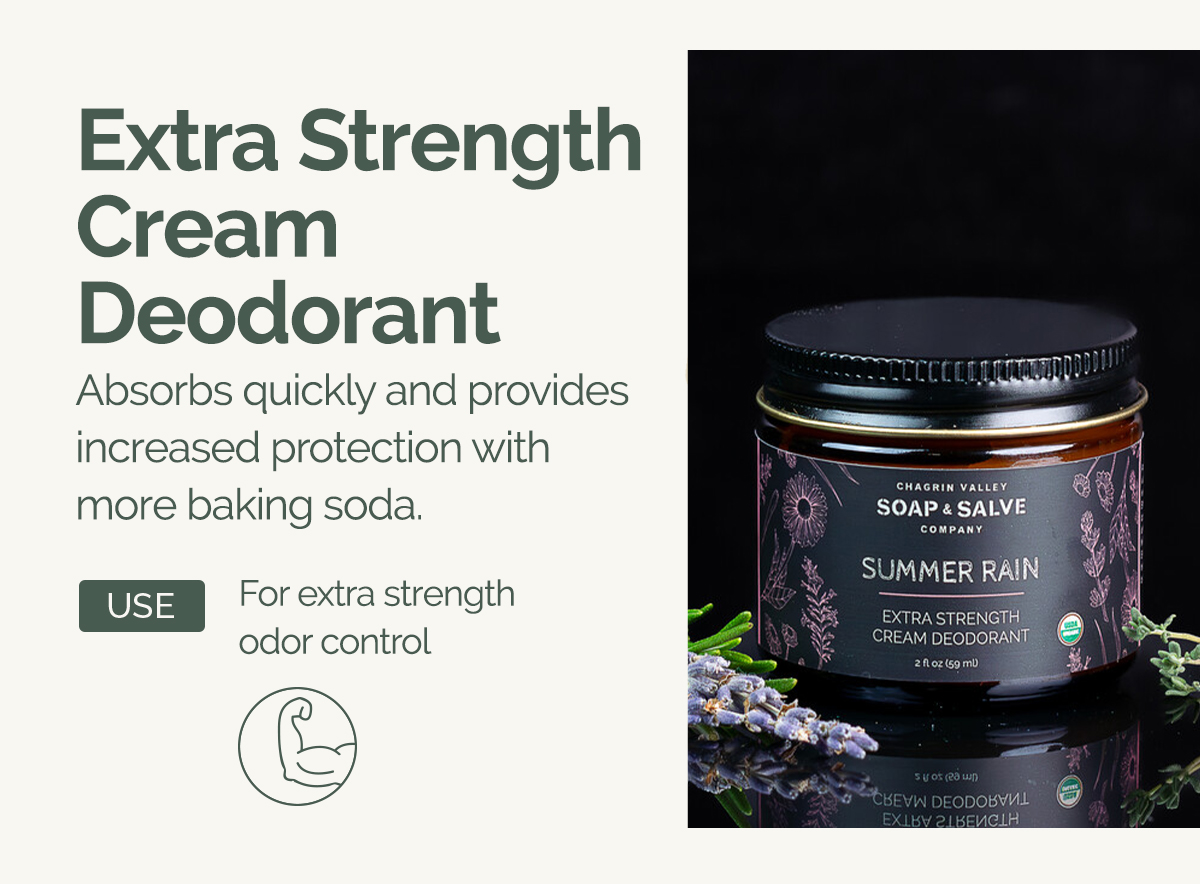 Extra Strength Cream Deodorant